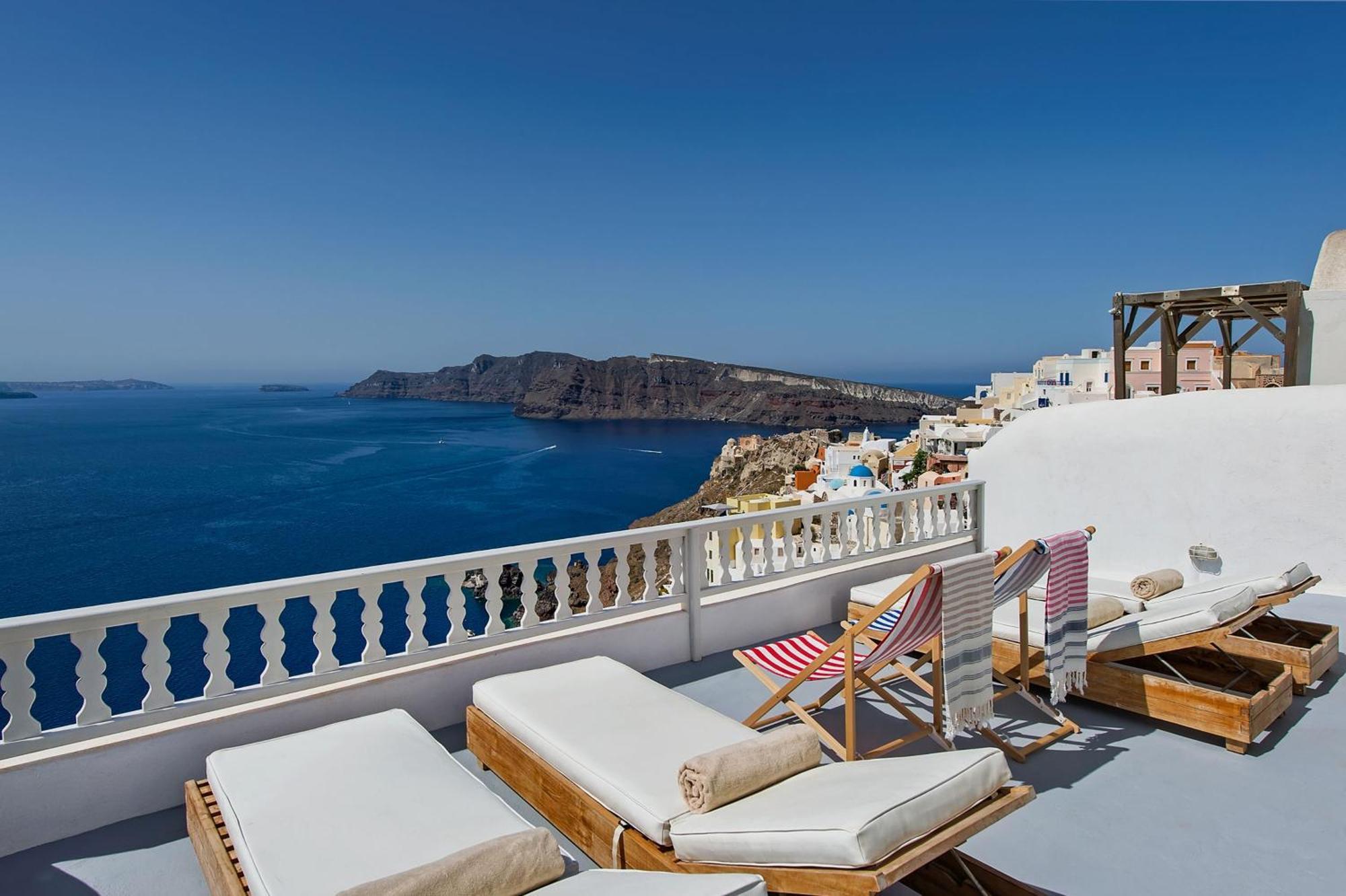 Villa Calliope Aegean Views Ия Экстерьер фото